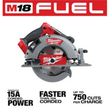 Milwaukee 2732-21HO M18 FUEL 7-1/4" Circular Saw Kit - 5