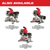 Milwaukee  2733-20 M18 FUEL 7-1/4" Dual Bevel Sliding Compound Miter Saw Bare Tool - 11