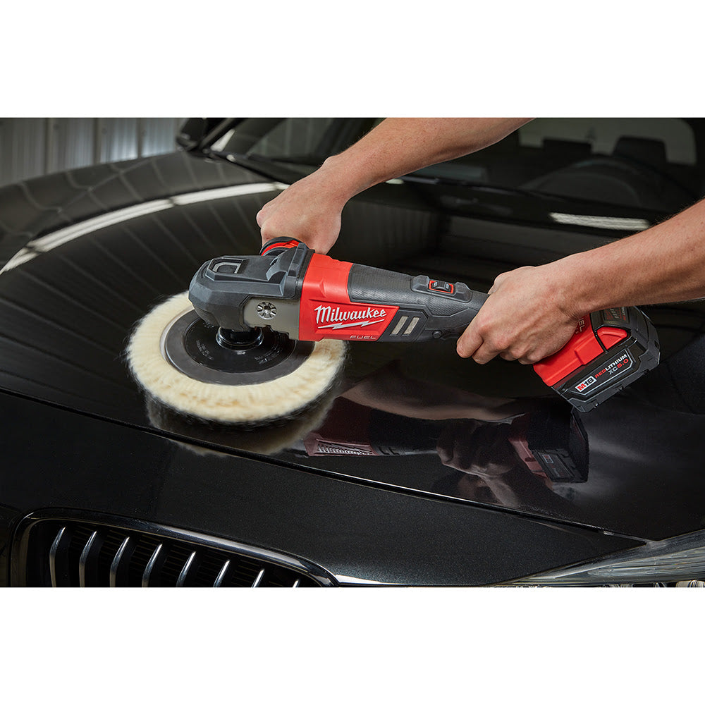 Milwaukee 2738-20 M18 FUEL 7" Variable Speed Polisher Bare Tool - 10