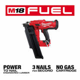 Milwaukee  2744-20 M18 FUEL™ 21 Degree Framing Nailer - 2