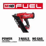 Milwaukee  2745-20 M18 FUEL™ 30 Degree Framing Nailer - 2