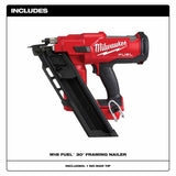 Milwaukee  2745-20 M18 FUEL™ 30 Degree Framing Nailer - 4