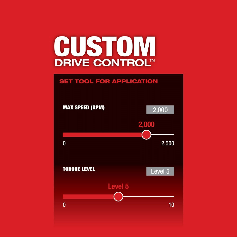 Milwaukee 2759-20 M18 FUEL 1/2" Compact Impact Wrench with Pin Detent with ONE-KEY (Bare Tool) - 7