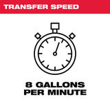 Milwaukee 2771-20 M18 Transfer Pump Bare Tool - 5