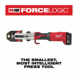 Milwaukee 2773-22L M18 FORCE LOGIC Long Throw Press Tool 1/2" to 1" Kit for Stainless Steel - 3