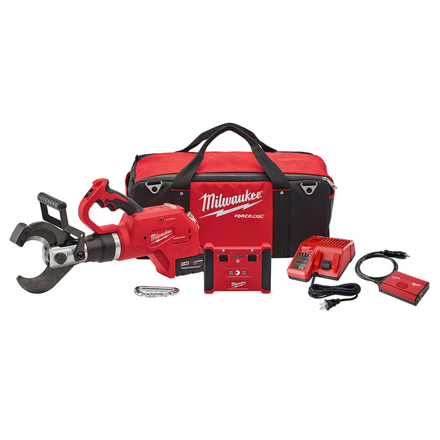 Milwaukee 2776R-21 M18 FORCE LOGIC 3” Underground Cable Cutter, Wireless Remote