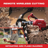 Milwaukee 2776R-21 M18 FORCE LOGIC 3” Underground Cable Cutter, Wireless Remote - 7