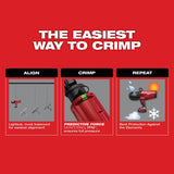 Milwaukee 2778-20 M18 FORCE LOGIC 12 Ton Utility Crimper (Tool Only) - 3