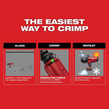 Milwaukee 2778-20 M18 FORCE LOGIC 12 Ton Utility Crimper (Tool Only) - 3