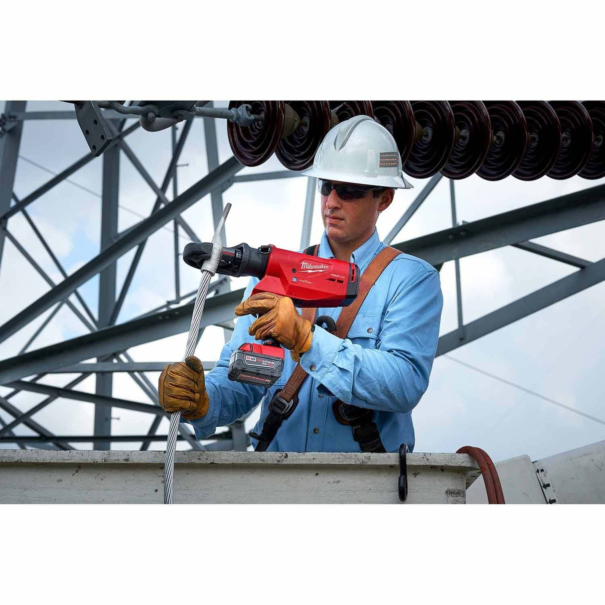 Milwaukee 2778-20 M18 FORCE LOGIC 12 Ton Utility Crimper (Tool Only) - 5