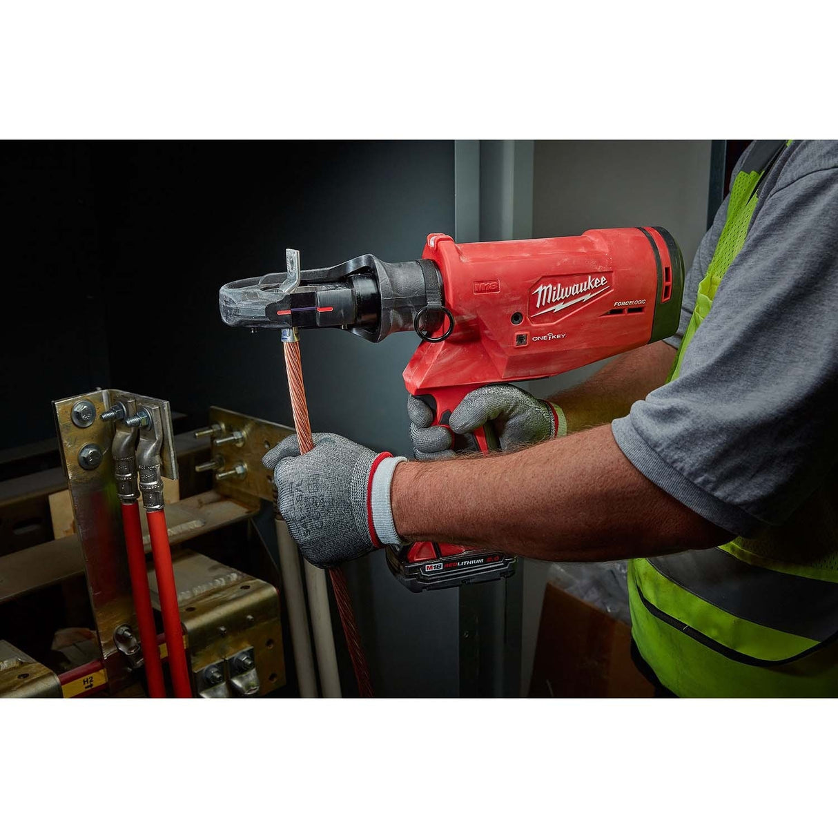 Milwaukee 2779-20 M18 FORCE LOGIC 750 MCM Crimper Tool Only - 13