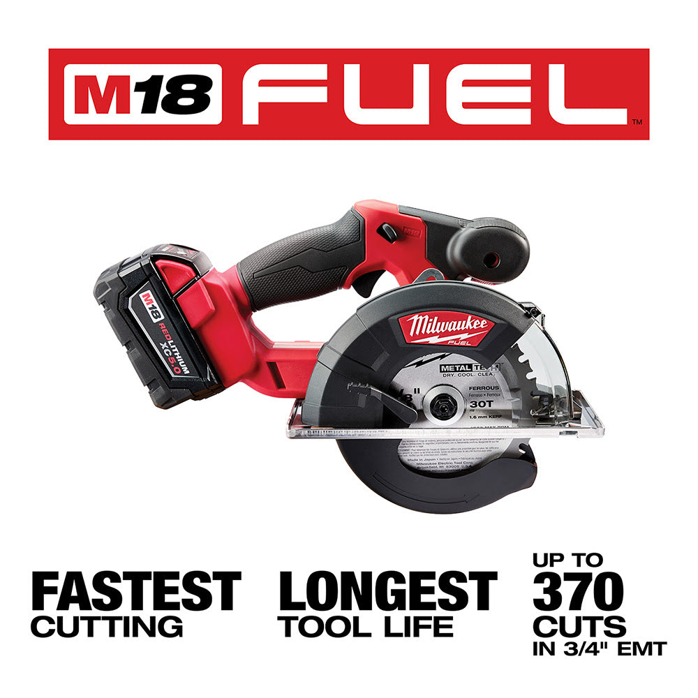 Milwaukee 2782-20 M18 FUEL 5-3/8" - 5-7/8" Metal Circular Saw Bare Tool - 4