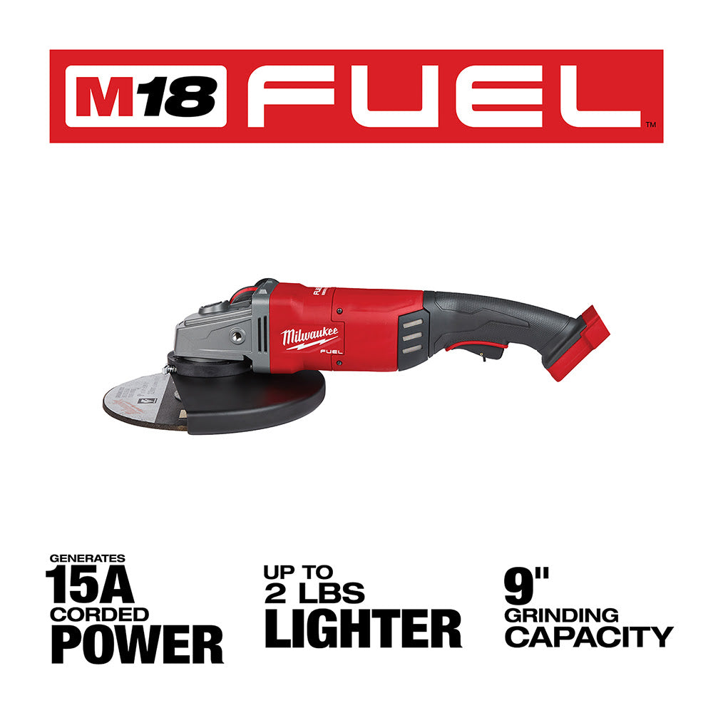 Milwaukee 2785-20 M18 FUEL 7" / 9" Large Angle Grinder - 3