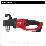 Milwaukee 2807-20 M18 FUEL Hole Hawg 1/2" Right Angle Drill - Bare Tool - 2