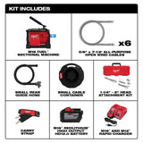 Milwaukee 2818B-21 M18 FUEL™ Sectional Machine 5/8" Kit - 2