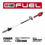 Milwaukee 2825-21PS M18 FUEL 10" Pole Saw Kit w/ QUIK-LOK - 3