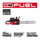 Milwaukee 2827-22 M18 FUEL 20" Dual Battery Chainsaw Kit - 4