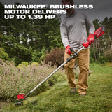 Milwaukee 2828-21E M18 Brushless String Trimmer Kit with 16 in. Cutting Swath and Easy Load Head (6.0Ah Battery) - 7