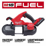 Milwaukee 2829-22 M18 FUEL Compact Band Saw Kit - 4