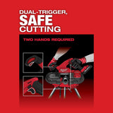 Milwaukee 2829S-20 M18 Fuel Compact Dual-Trigger Band Saw - 5