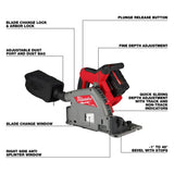 Milwaukee 2831-21 M18 FUEL 6-1/2" Plunge Track Saw Kit - 7