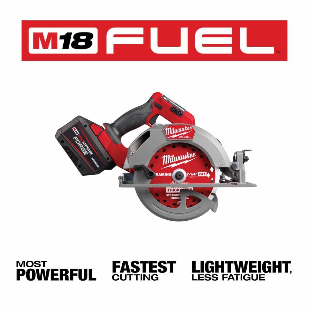 Milwaukee 2834-21HD M18 FUEL 7-1/4” Circular Saw Kit - 2