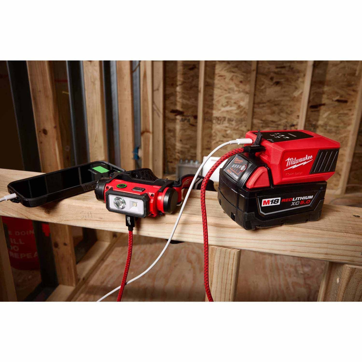 Milwaukee 2847-20 M18 TOP-OFF Charger & Power Supply - 5