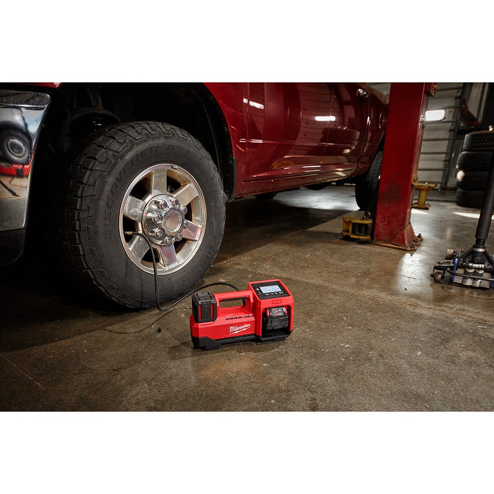 Milwaukee M18 Compact Tire Inflator, Tool Only (Reconditioned) - 9