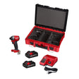 Milwaukee 2853-22PO  M18 Fuel 1/4" Impact Driver Kit in Packout Toolbox Case (3.0ah)