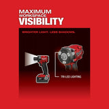 Milwaukee 2854-20 M18 FUEL 3/8" Compact Impact Wrench w/ Friction Ring Bare Tool - 7