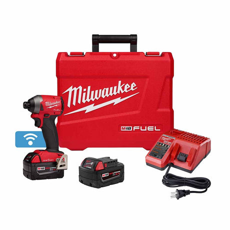 Milwaukee 2857-22 M18 FUEL 1/4" Hex Impact Driver with One Key XC Kit