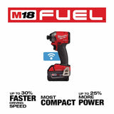 Milwaukee 2857-22 M18 FUEL 1/4" Hex Impact Driver with One Key XC Kit - 3