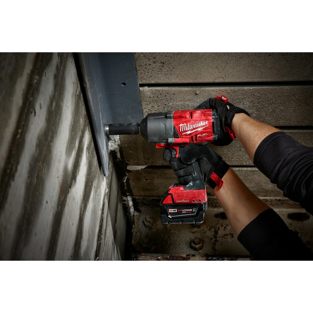 Milwaukee 2864-20 M18 FUEL ONE-KEY High Torque Impact Wrench 3/4" Friction Ring Bare - 9