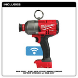 Milwaukee 2865-20 M18 FUEL 7/16" Hex Utility HTIW w/ ONE-KEY (Tool Only) - 2