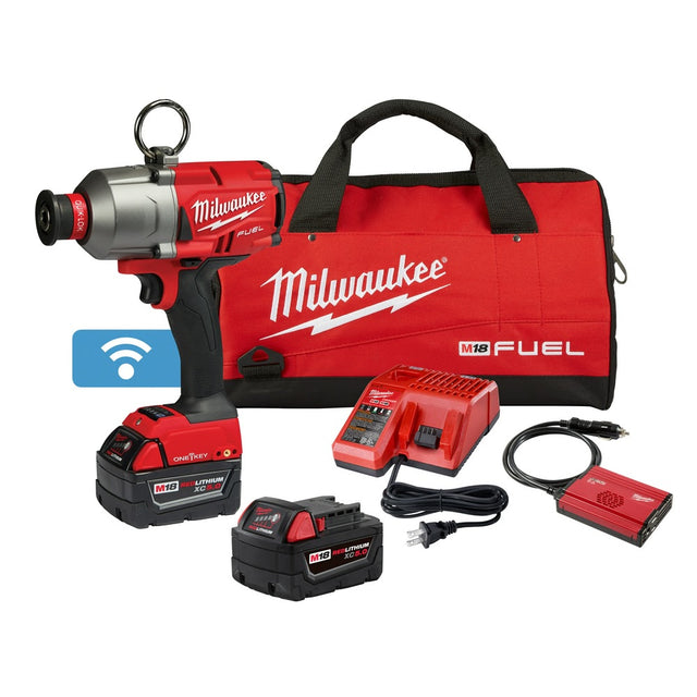 Milwaukee 2865-22 M18 FUEL 7/16" Hex Utility HTIW w/ ONE-KEY Kit