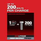 Milwaukee 2868-80 M18 FUEL 1" D Handle High Torque Impact Wrench with ONE KEY Reconditioned Bare Tool - 4
