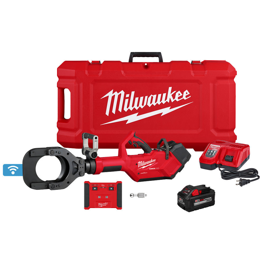 Milwaukee 2875R-21 M18 FORCE LOGIC 5" Underground Cable Cutter w/ Wireless Remote