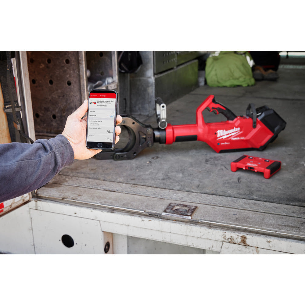 Milwaukee 2875R-21 M18 FORCE LOGIC 5" Underground Cable Cutter w/ Wireless Remote - 12