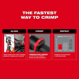 Milwaukee 2878K-20 M18 FORCE LOGIC 12T Kearney Linear Crimper (Tool Only) - 3