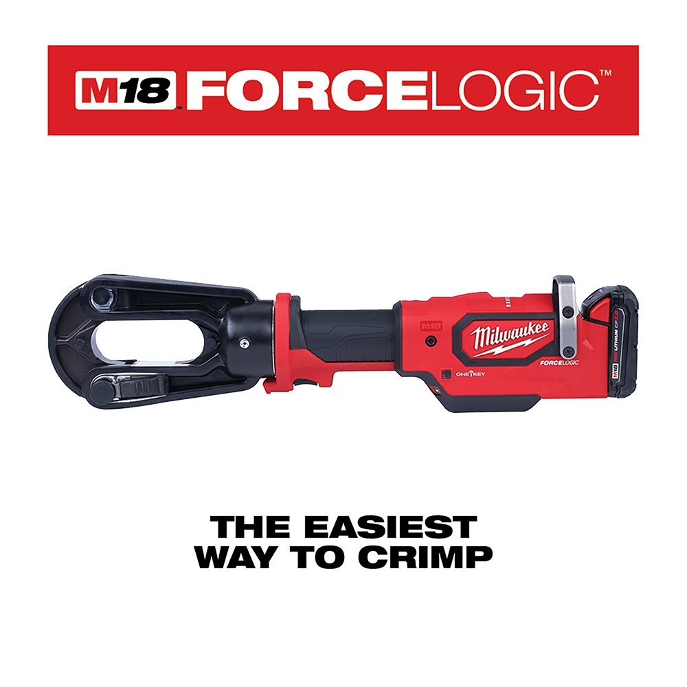 Milwaukee 2879-22 M18 FORCE LOGIC 15T Crimper Kit - 6