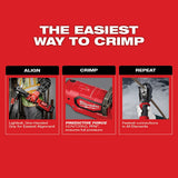 Milwaukee 2879-22 M18 FORCE LOGIC 15T Crimper Kit - 12