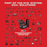 Milwaukee 2880-20 M18 FUEL™ 4-1/2" / 5" Grinder Paddle Switch, No-Lock - 12