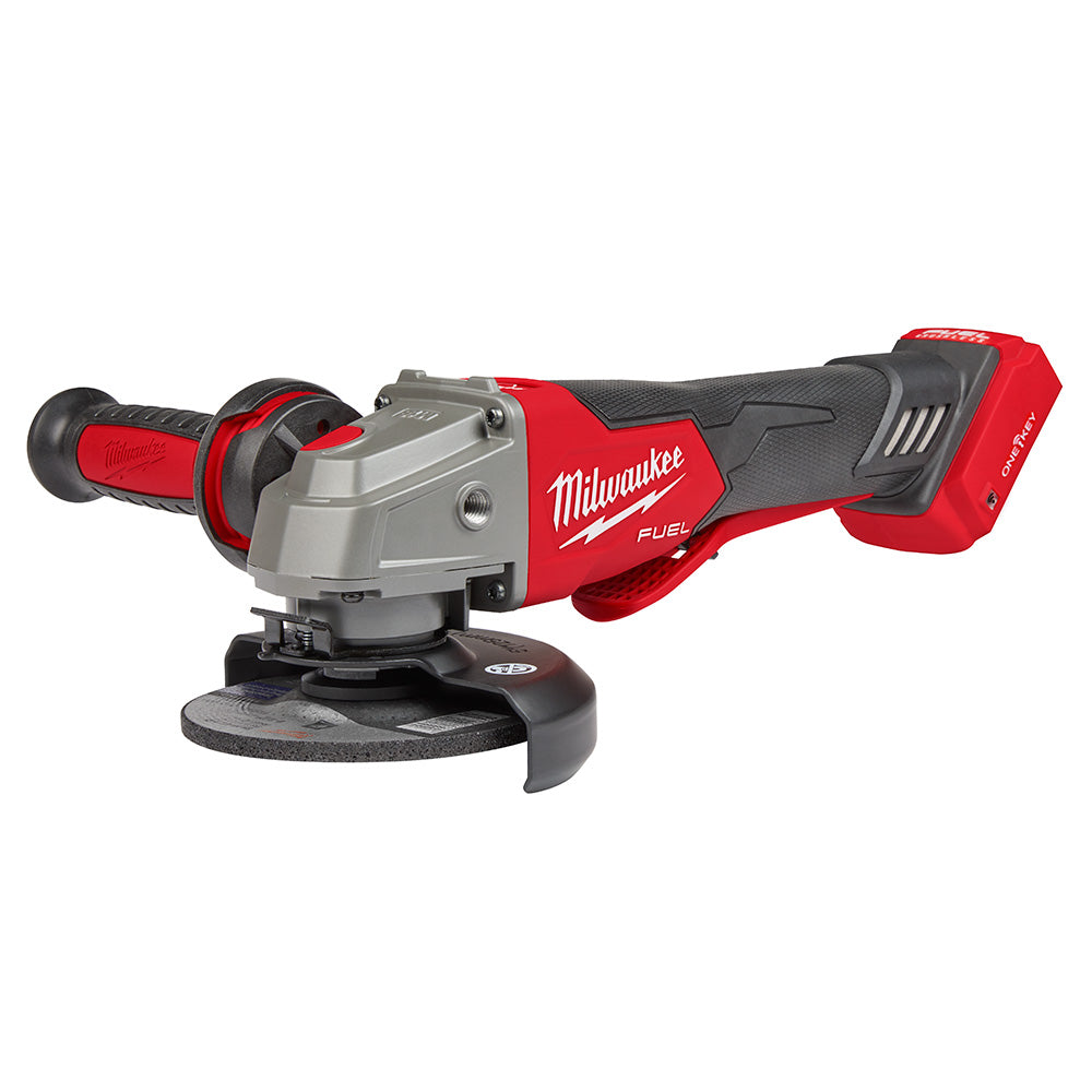 Milwaukee 2882-20 M18 FUEL™ 4-1/2" / 5" Braking Grinder w/ ONE-KEY™  Paddle Switch, No-Lock - 10