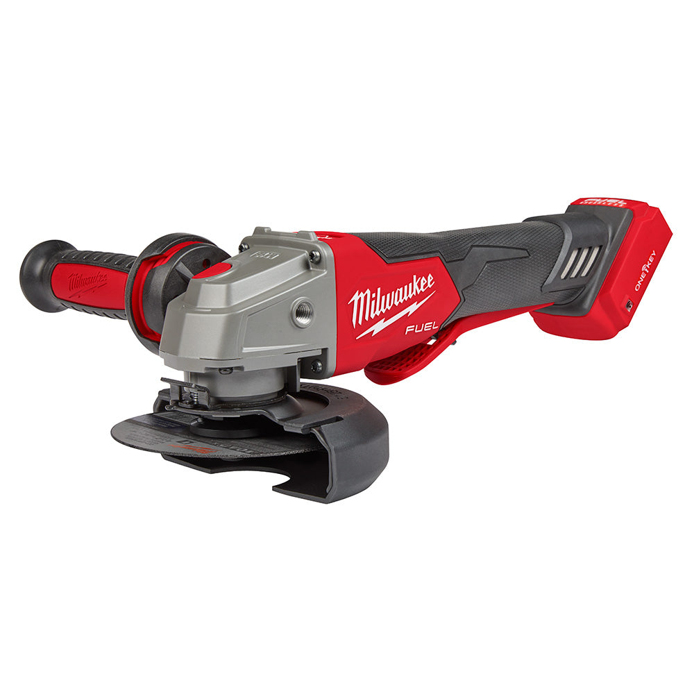 Milwaukee 2882-20 M18 FUEL™ 4-1/2" / 5" Braking Grinder w/ ONE-KEY™  Paddle Switch, No-Lock - 14