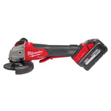 Milwaukee 2882-22 M18 FUEL™ 4-1/2" / 5" Braking Grinder w/ ONE-KEY™  Paddle Switch, No-Lock Kit - 7