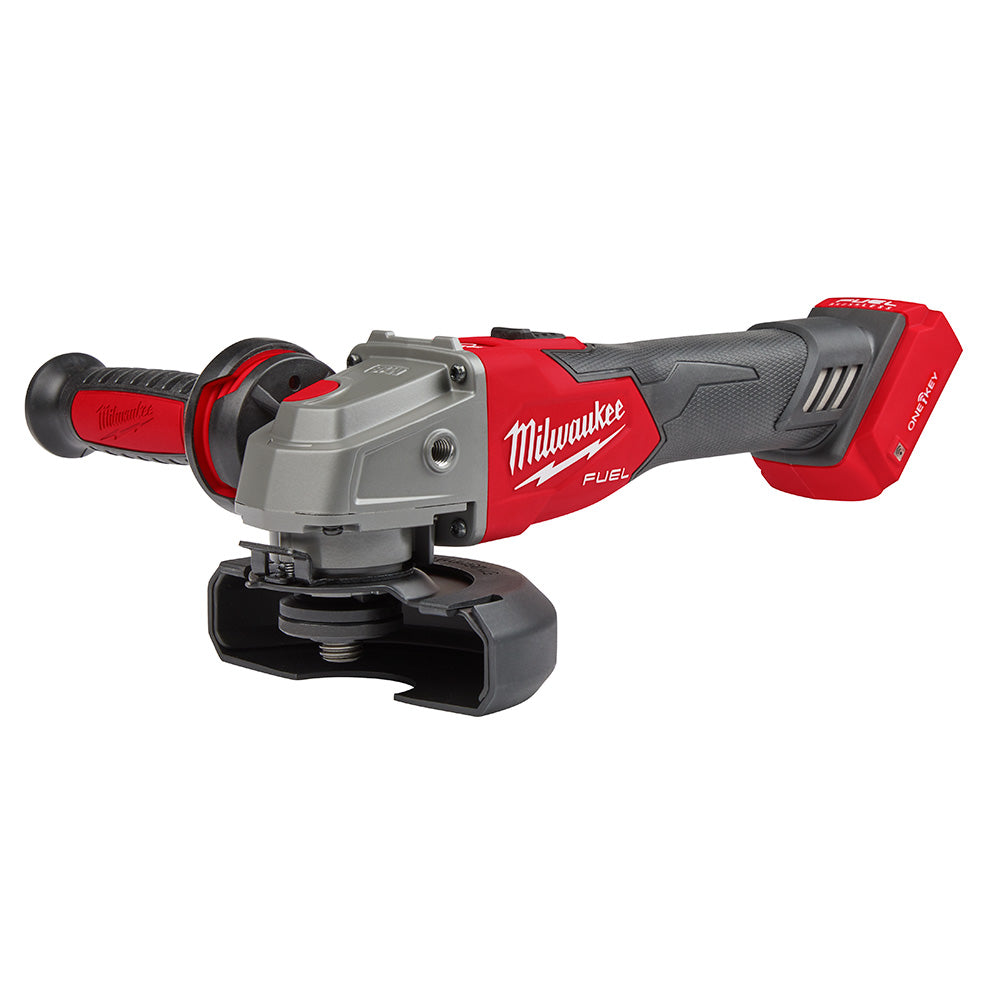 Milwaukee 2883-20 M18 FUEL™ 4-1/2" / 5" Braking Grinder w/ ONE-KEY™  Slide Switch, Lock-On - 6