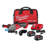 Milwaukee 2883-22 M18 FUEL™ 4-1/2" / 5" Braking Grinder w/ ONE-KEY™  Slide Switch, Lock-On Kit - 17