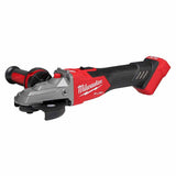 Milwaukee 2887-20 M18 FUEL™ 5" Flathead Braking Grinder, Slide Switch Lock-On - 2