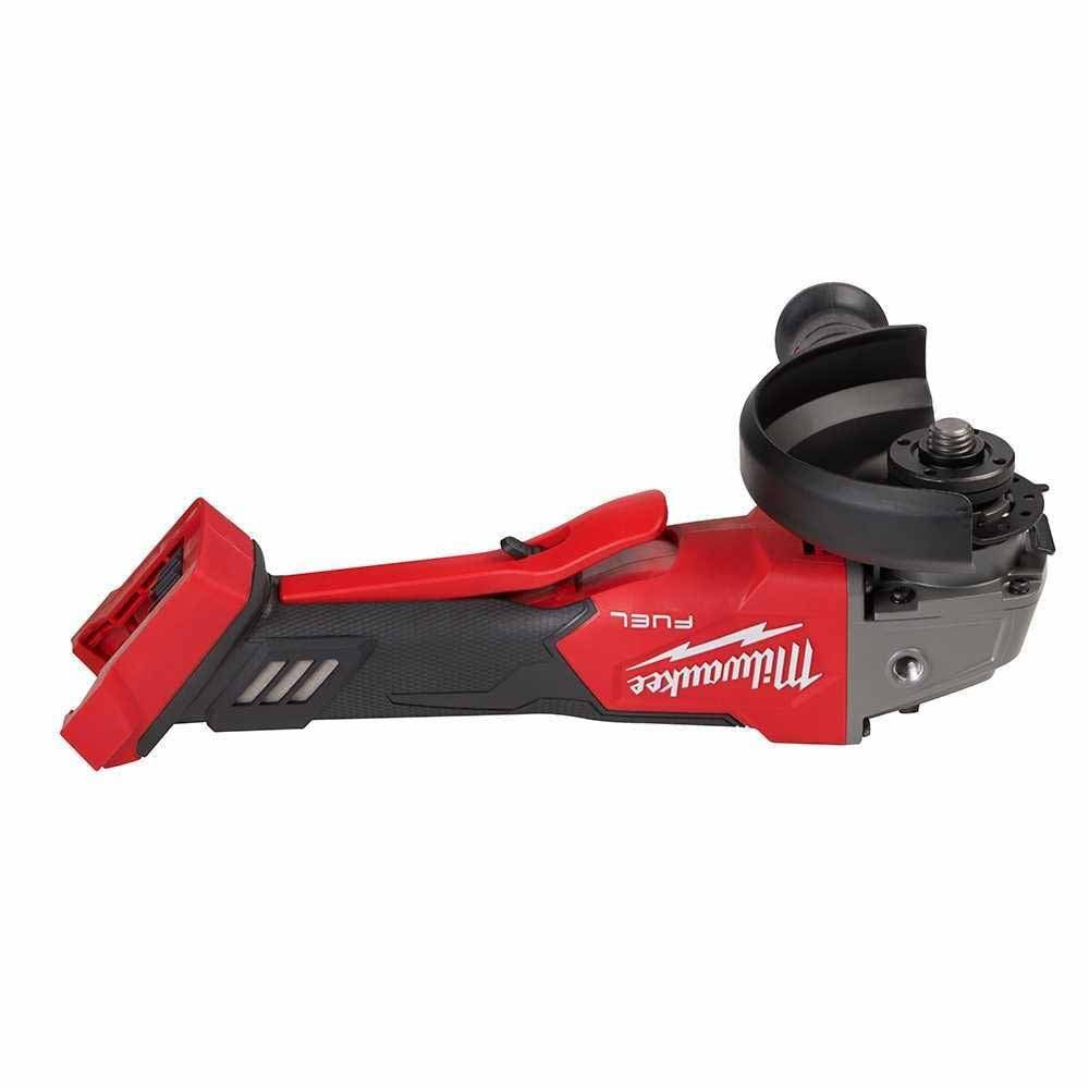 Milwaukee 2888-20 M18 FUEL™ 4-1/2" / 5" Variable Speed Braking Grinder, Paddle Switch No-Lock - 3