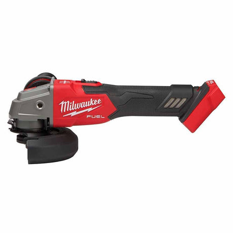 Milwaukee 2889-20 M18 FUEL™ 4-1/2" / 5" Variable Speed Braking Grinder, Slide Switch Lock-On